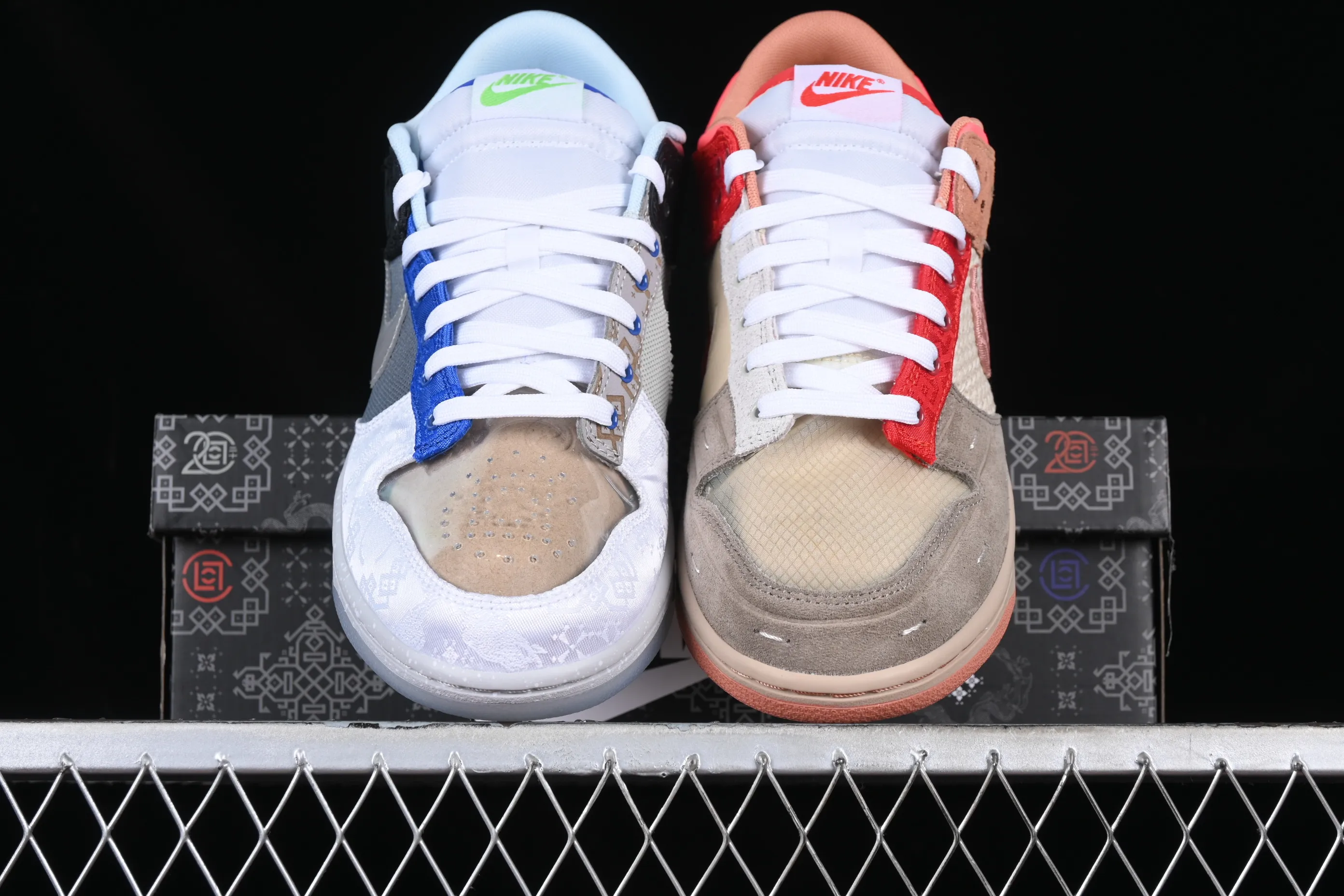 All Categories Nk SB Dunk Series Nk SB Dunk Low Low-top sneakers Clot x Dunk Low "What The" joint model Yuanyang color SB low-top casual sneakers FN0316-999